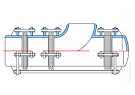 曲管壓力平衡波紋補償器結(jié)構(gòu)圖